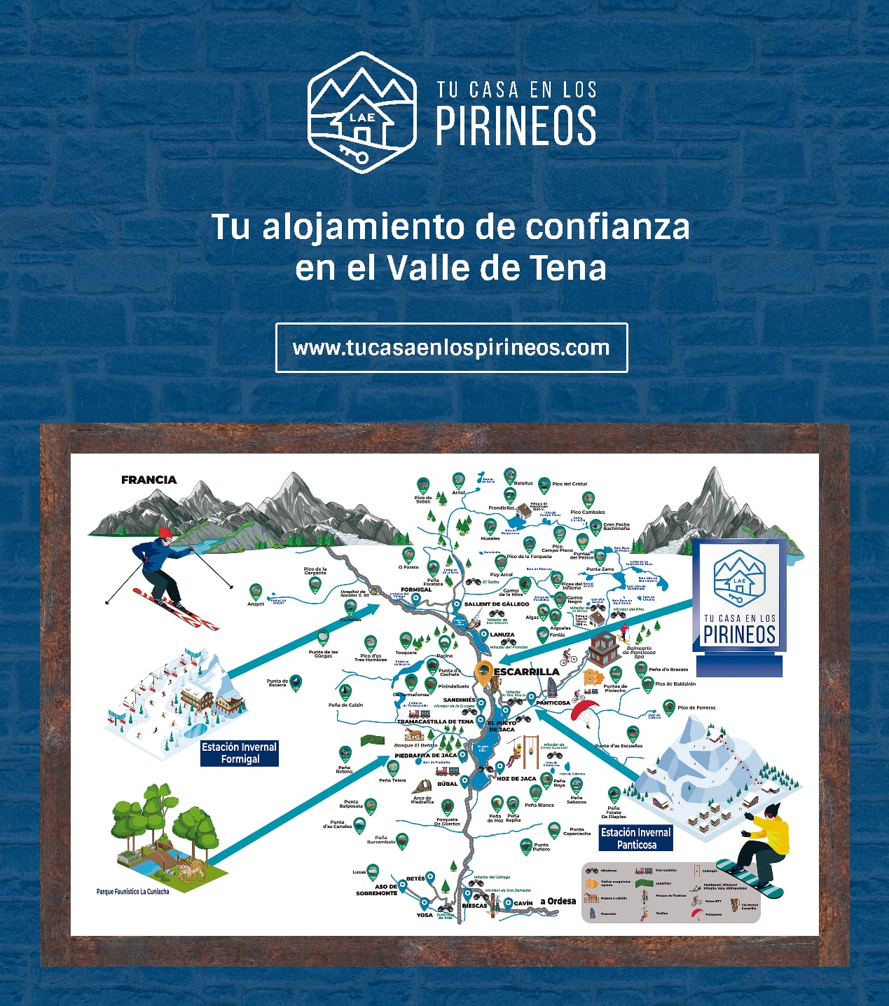 Escarrilla es el punto de partida